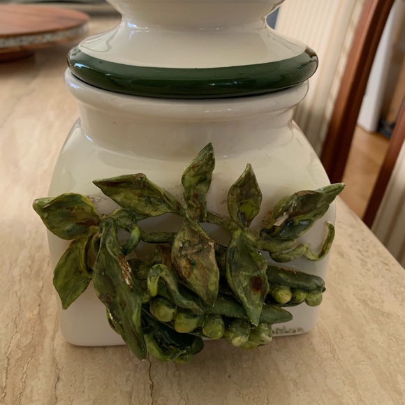 Eva Gordon Signed Canisters For Flower, Sugar etc - Picture 7 of 9